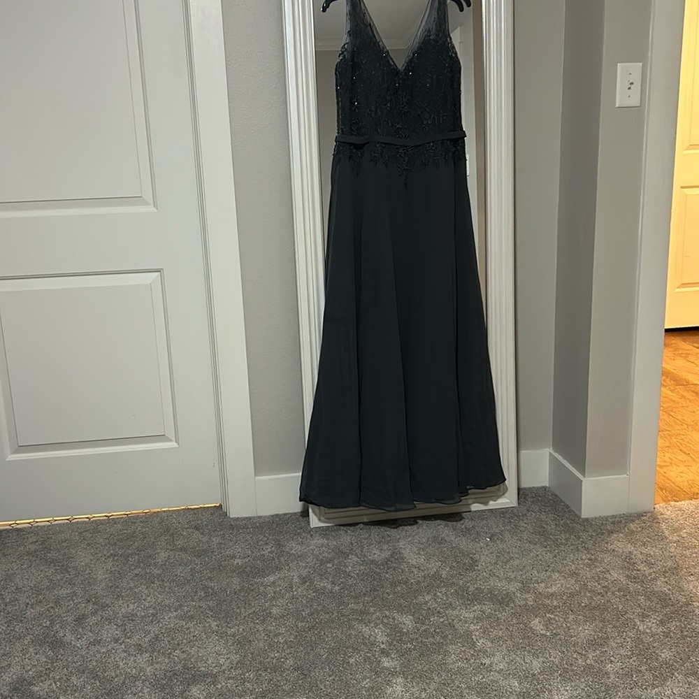 Mori Lee Gray Wedding Dress